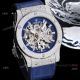 Replica Hublot Big Bang 45mm Skeleton Watch With Diamonds Blue Rubber Band For Mens (2)_th.jpg